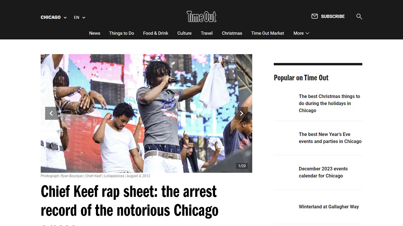 Chief Keef rap sheet: the arrest record of the notorious Chicago emcee