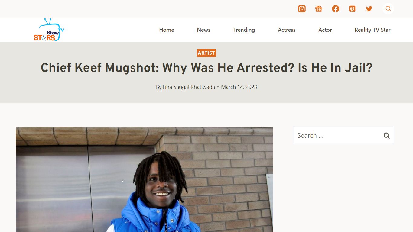 Chief Keef Mugshot: Why Was He Arrested? Is He In Jail? - TV Show Stars